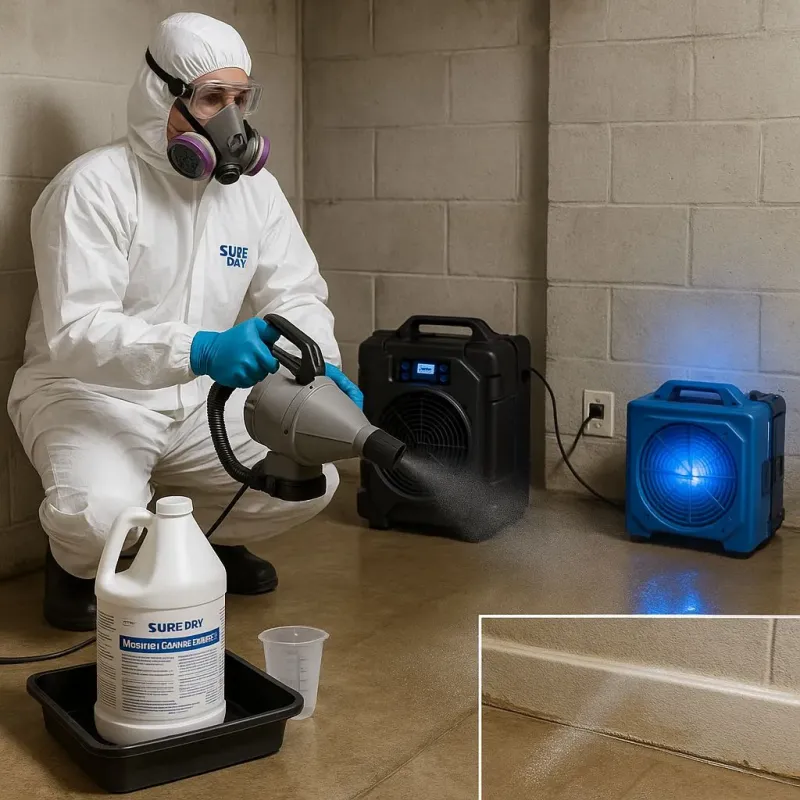 Sanitization and Odor Removal process in Mahanoy City, PA